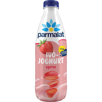 Parmalat zsírszegény epres ivójoghurt 1 kg