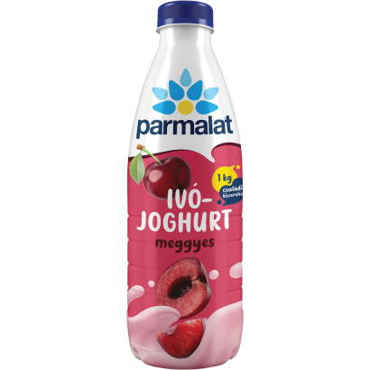 Parmalat zsírszegény meggyes ivójoghurt 1 kg