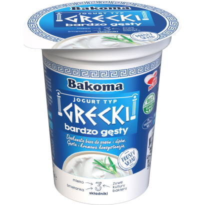 Bakoma Greek natúr joghurt 400 g