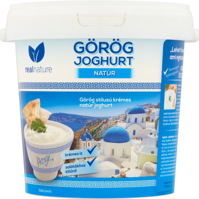 Real Nature Görög joghurt natúr 1 kg