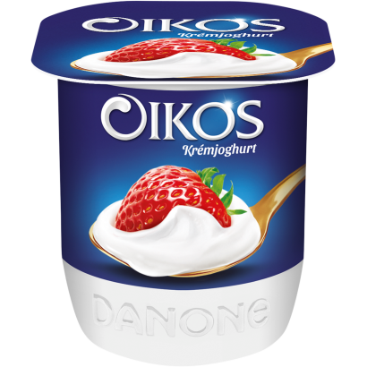 Danone Oikos élőflórás epres krémjoghurt 125 g