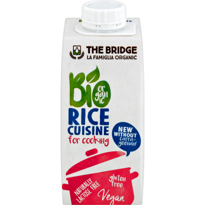 The Bridge UHT gluténmentes bio rizskrém főzéshez 200 ml
