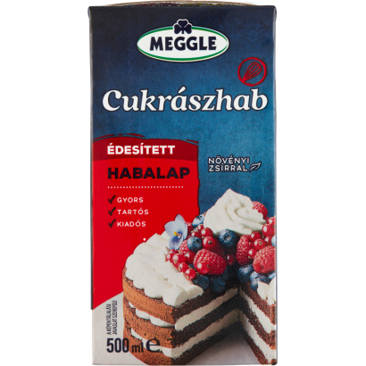 Meggle UHT cukrászhab 500 ml