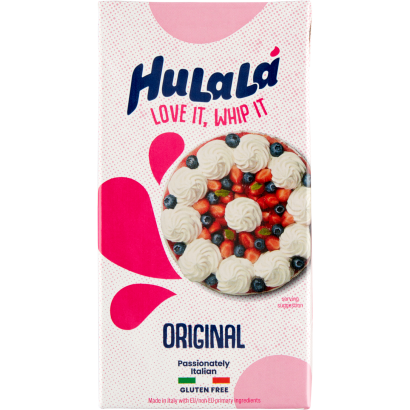 HuLaLá növényi zsír- és olajalapú, édesített UHT habkészítmény 500 ml