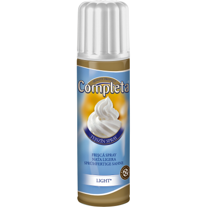 Completa Light UHT cukrozott tejszín spray 18% 250 ml