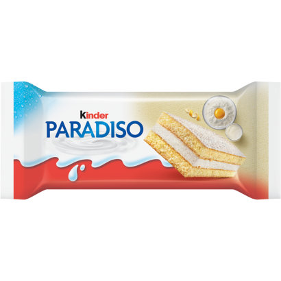 Kinder Paradiso piskótadesszert tejes krémmel töltve, citrom ízesítéssel 29 g