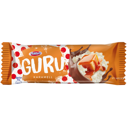 Pöttyös Guru karamellás desszertkészítmény 38 g