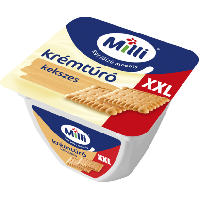 Milli XXL krémtúró lágy kekszdarabokkal 150 g