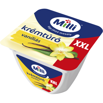 Milli XXL vaníliás krémtúró 150 g