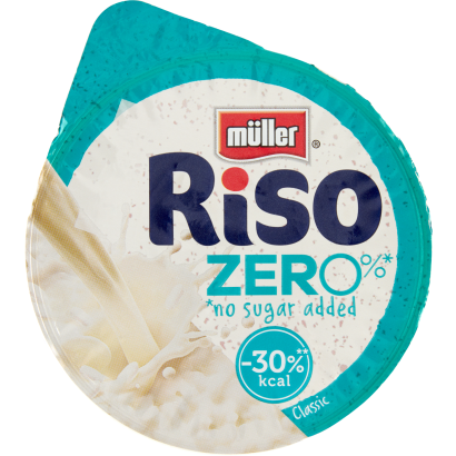 Müller Riso Zero Classic tejberizs desszert édesítőszerekkel 200 g