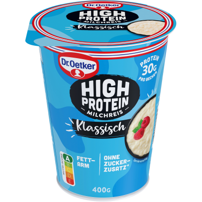 Dr. Oetker fehérjében gazdag tejberizs, édesítőszerekkel 400 g