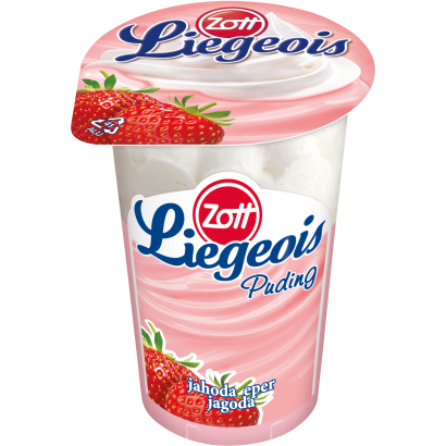 Zott Liegeois epres tejszínhabos puding 175 g