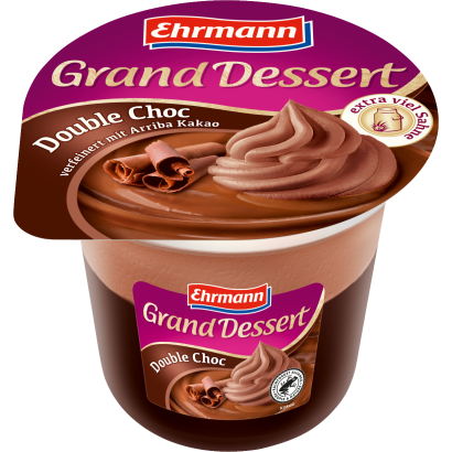 Ehrmann Grand desszert dupla csokoládés 190 g