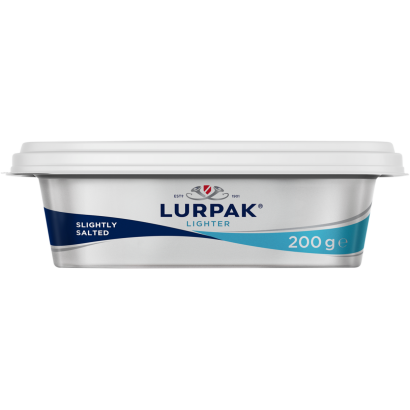 Lurpak enyhén sózott csökkentett zsírtartalmú kenhető keverék készítmény 200 g