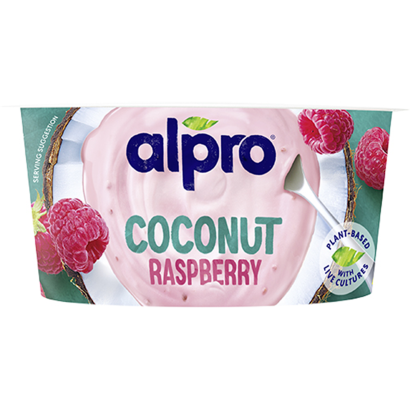 Alpro fermentált kókuszkészítmény málnával 120 g
