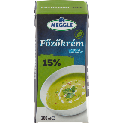 Meggle UHT főzőkrém növényi zsírral 15% 200 ml