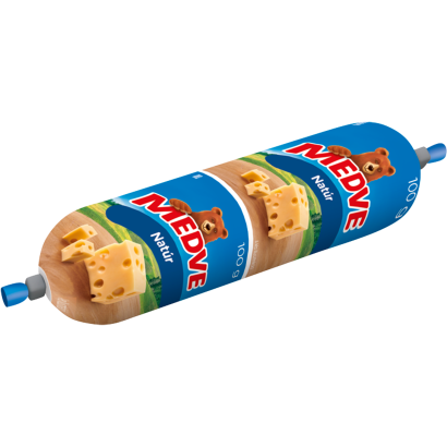 Medve natúr, kenhető, zsíros ömlesztett sajt 100 g