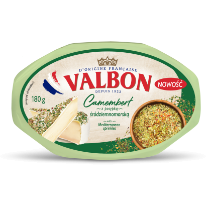 Valbon camembert sajt mediterrán kéregben 180 g