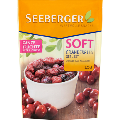 Seeberger cukrozott, puha aszalt áfonya 125 g