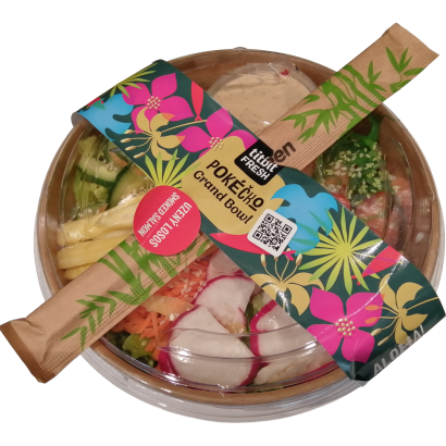 Lazacos nagy Poke Bowl rizzsel 440g