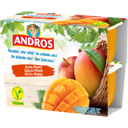 Alma-Mangópüré hozzáadott cukor nélkül 4 x 100 g