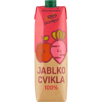 RIO 100% alma-cékla lé közvetlenül almából és céklából préselve 1 l