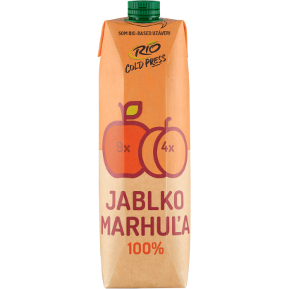 Rio 100% hidegen préselt almalé sárgabarack pürével 1 l