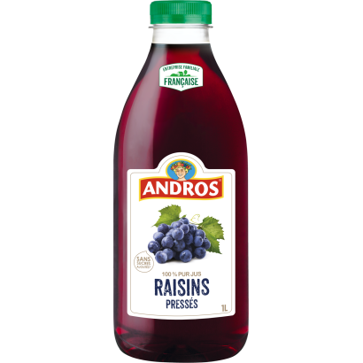 Andros 100%-ban közvetlen préselésű szőlőlé 900ml