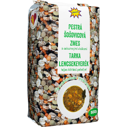 Tarka lencsekeverék teljes kiőrlésű pehellyel 500 g