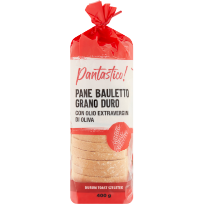 Pantastico! durum toast szeletek extra szűz olívaolajjal 400 g
