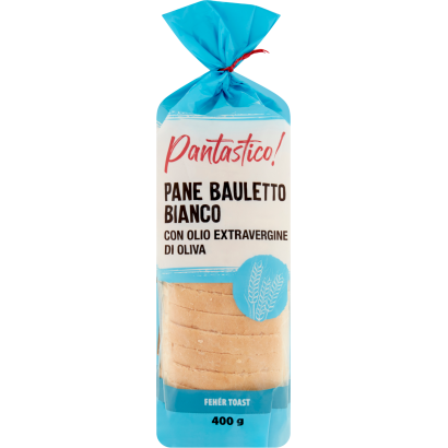 Pantastico! fehér toast szeletek extra szűz olívaolajjal 400 g