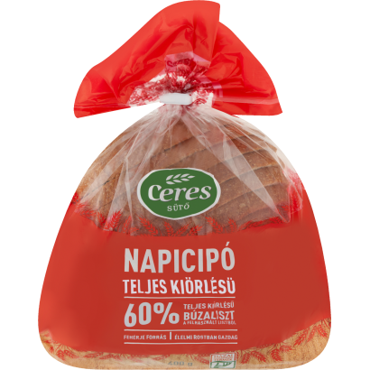Ceres Napicipó teljes kiőrlésű kenyér 400 g