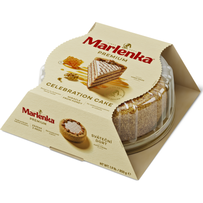 Marlenka Premium ünnepi mézes torta 850 g