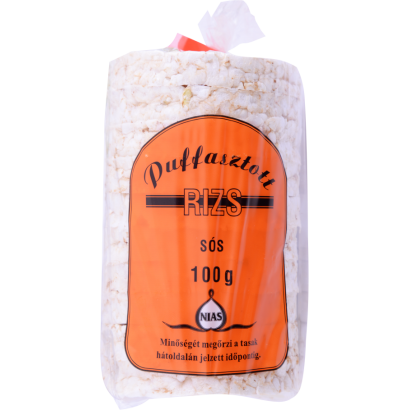 Puffasztott rizs sós 100 g