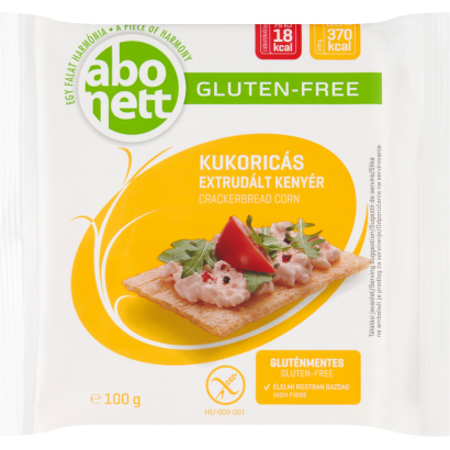 Abonett gluténmentes kukoricás extrudált kenyér 100 g