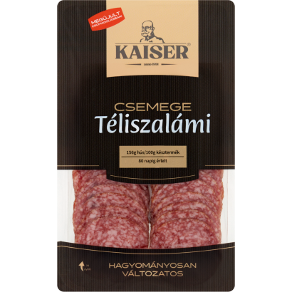 Kaiser szeletelt csemege téliszalámi 75 g