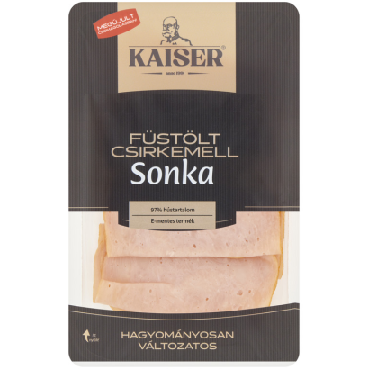 Kaiser szeletelt füstölt csirkemell sonka 75 g