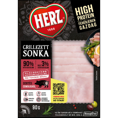 HERZ grillezett sonka 90 g