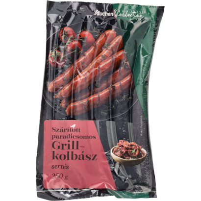 Auchan Prémium szárított paradicsomos grillkolbász 250g