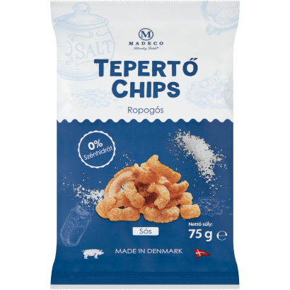 Madeco sós ropogós tepertő chips 75 g