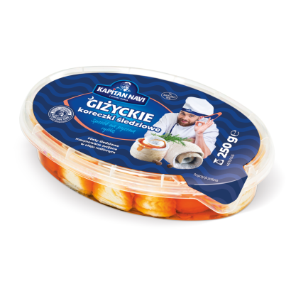 Kapitan Navi hering tekercsek olajban kb. 250g