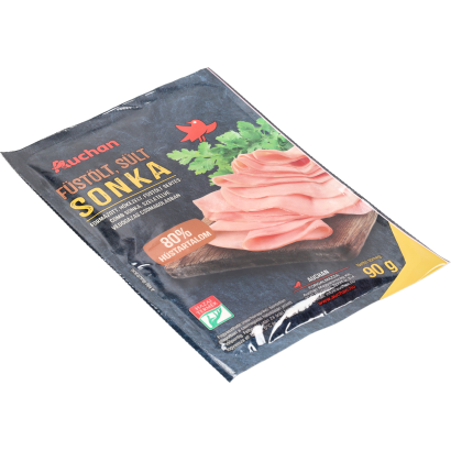 Auchan Nívó Füstölt sült sonka 90g