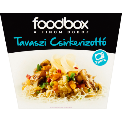 Foodbox tavaszi csirkerizottó 330 g
