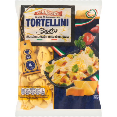 Tortellino Tortellini sajtos töltelékkel töltött friss körettészta 500 g