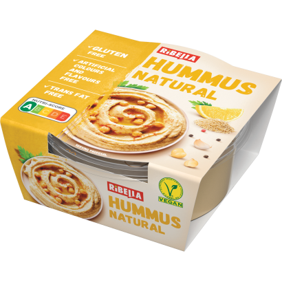 RiBella Hummus natúr csicseriborsó krém 200 g