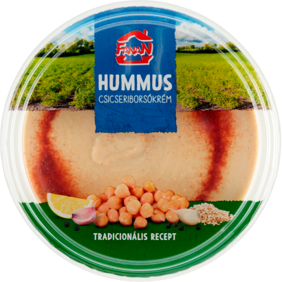 Fanan hummus natúr csicseriborsókrém 250 g