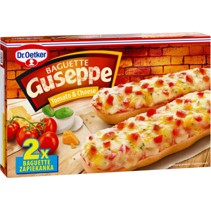 Dr. Oetker Guseppe gyorsfagyasztott bagett paradicsommal és sajttal 2 x 125 g
