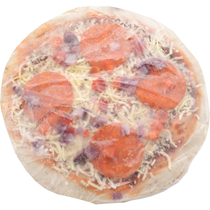 Auchan Tipp szalámis pizza 300 g