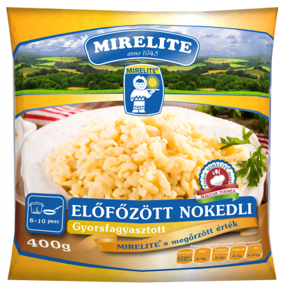 Mirelite gyorsfagyasztott nokedli 400 g