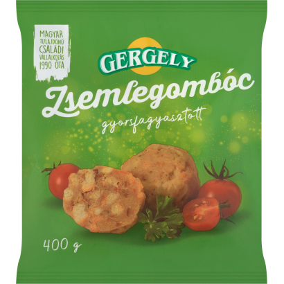 Gergely gyorsfagyasztott zsemlegombóc 400 g